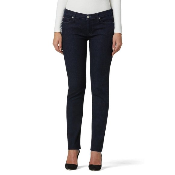 HUDSON Krista Low Rise Ankle Straight Leg Jeans in Amazed - Size 32 - Picture 1 of 5